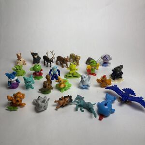 25 Kinder Surprised Toy Animals & People  Various Species Collection
